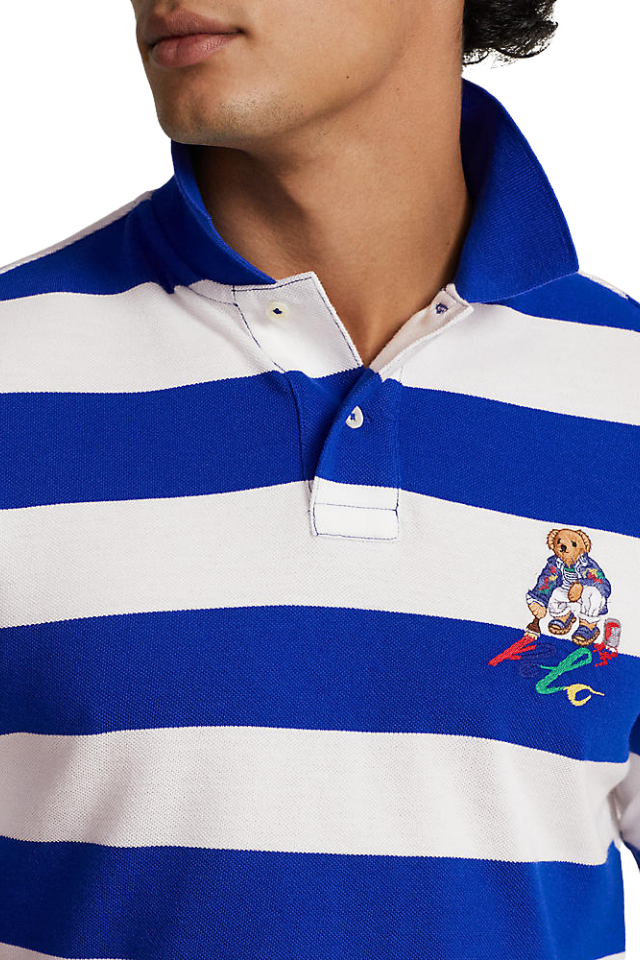 Polo Bear Mesh Polo Shirt