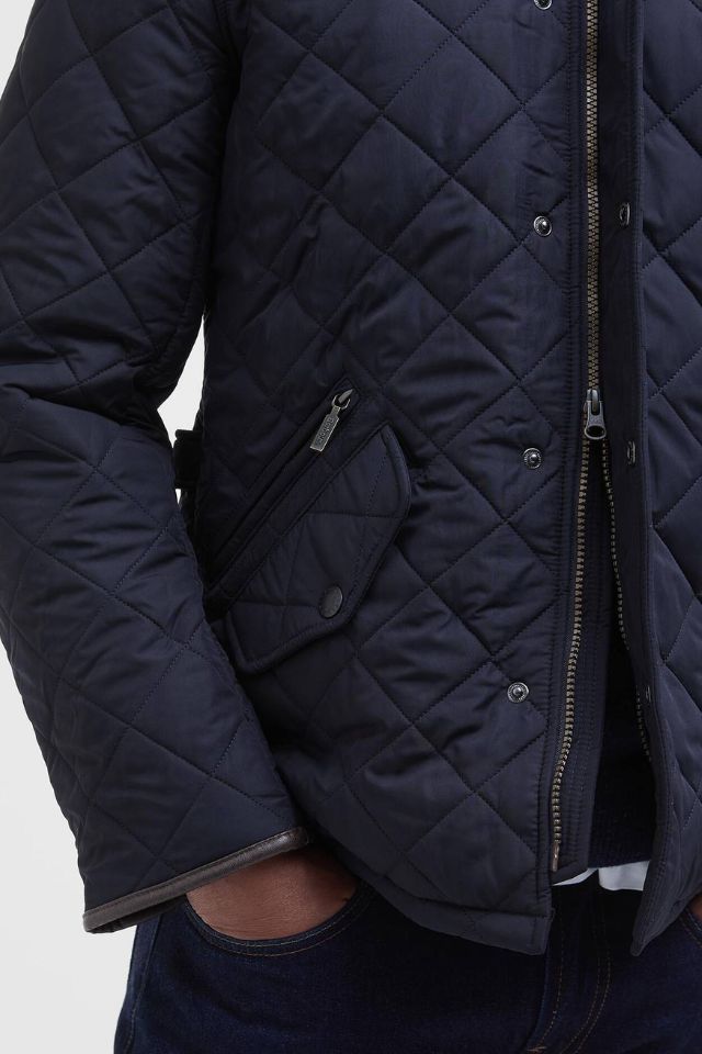Powell Quilted Jacket - Navy