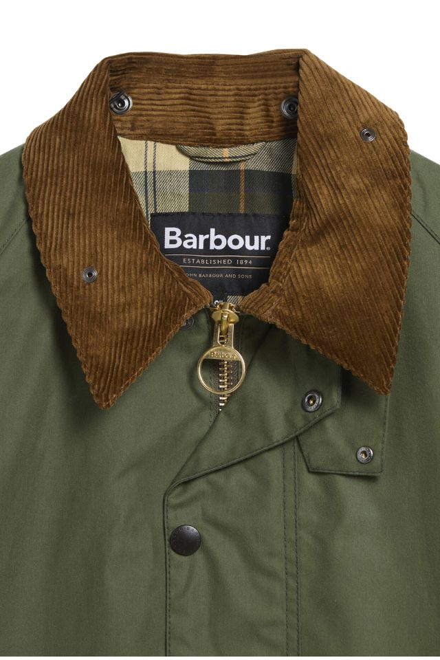 OS Transport Wax Jacket - Light Moss