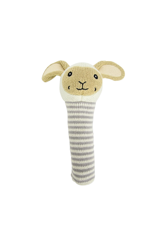 Hand Rattle - Lamb