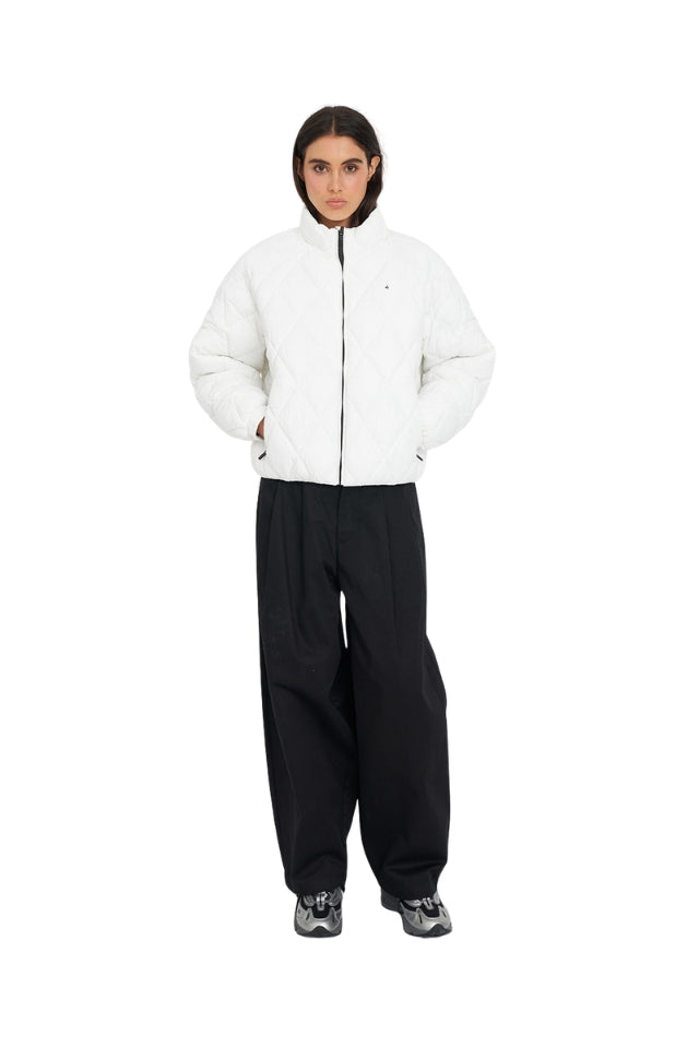 Quilted Loft Jacket - Chalk