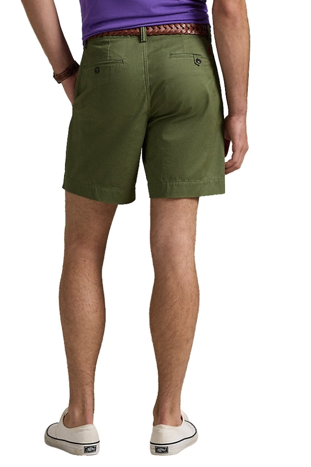 8-Inch Straight Fit Stretch Chino Short - Mountain Green