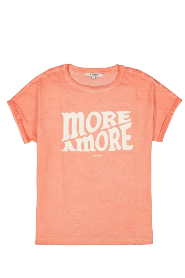 More Amore T-Shirt - Peach