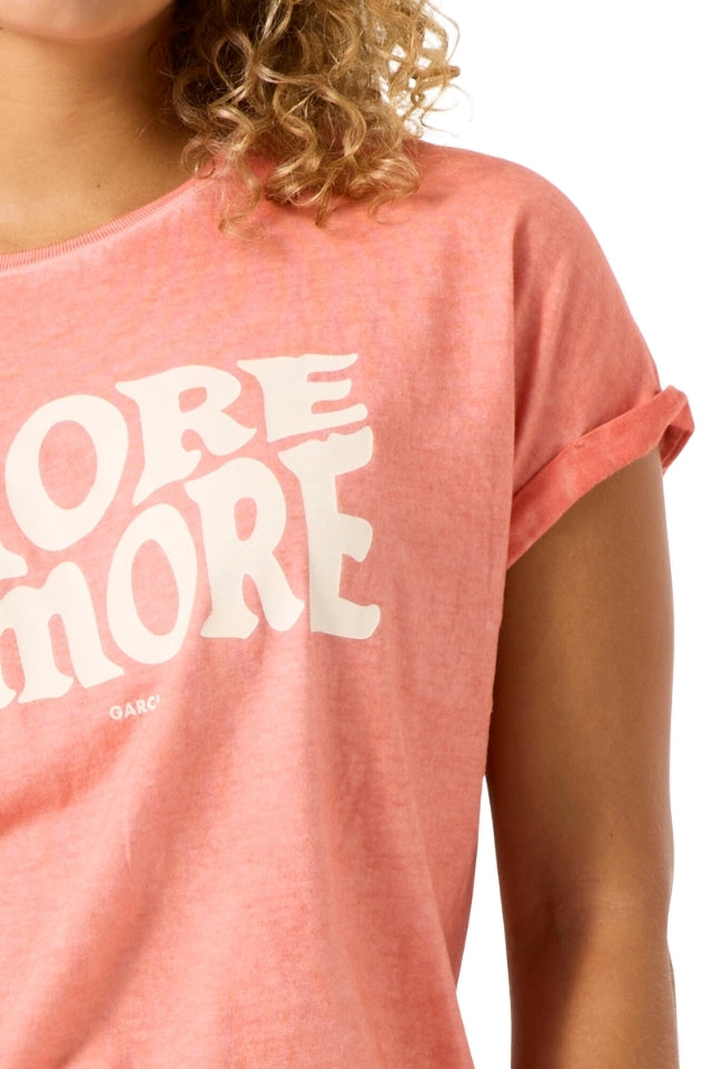 More Amore T-Shirt - Peach