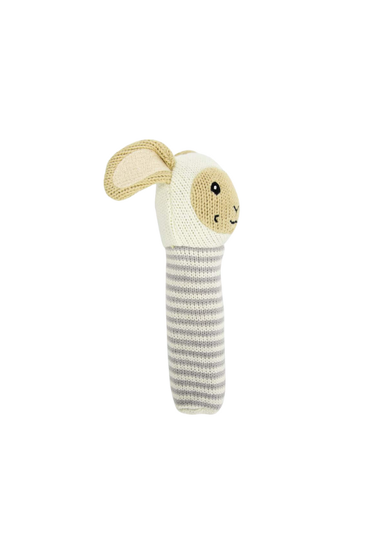 Hand Rattle - Lamb