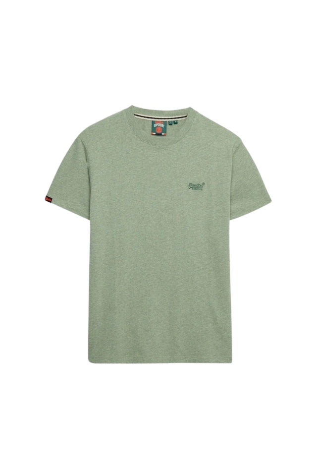 Essential Logo Tshirt - Vintage Sage Green Marle