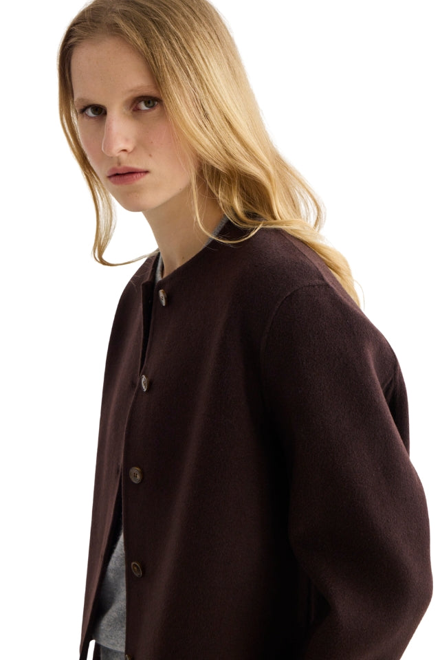 Cardi Jacket - Coffee
