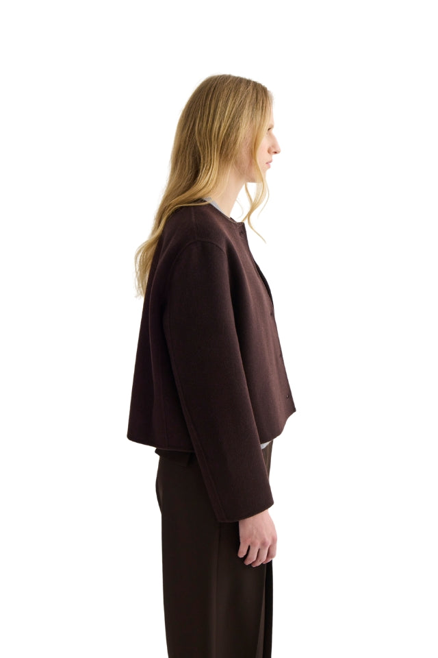 Cardi Jacket - Coffee