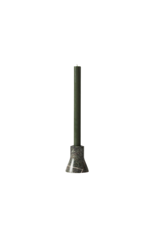 Flare Candle Holder - Forest Green
