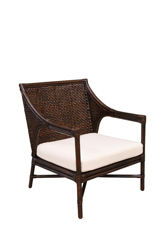 Plantation Kipling Armchair w Cream Seat Cushion