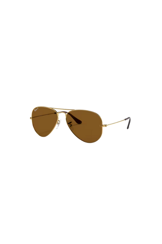Aviator Large Metal - Brown
