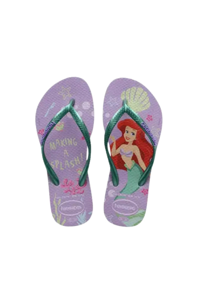 Kids Slim Princess Jandals - Ariel