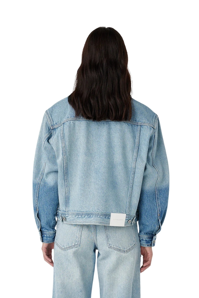 Lexie Denim Jacket - Lucid Ombre