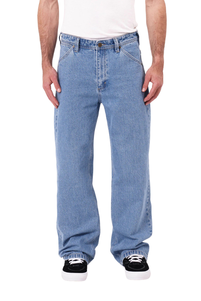 A5 Baggy Larry - Light Vintage Indigo