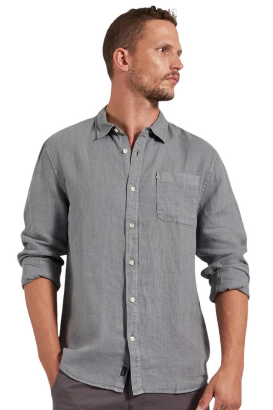 Hampton Linen Long Sleeve Shirt