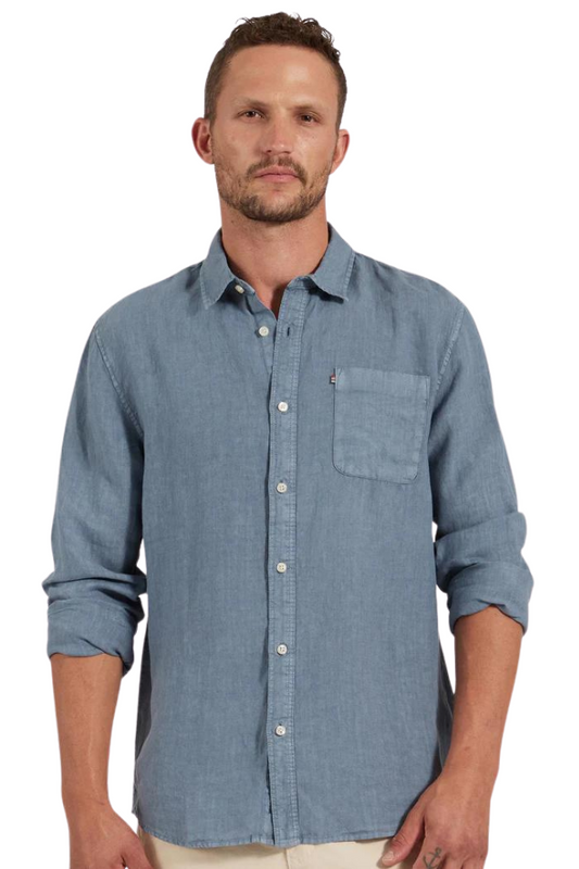 Hampton Linen Long Sleeve Shirt