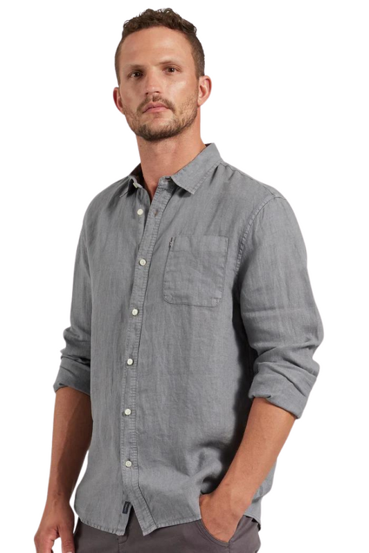 Hampton Linen Long Sleeve Shirt