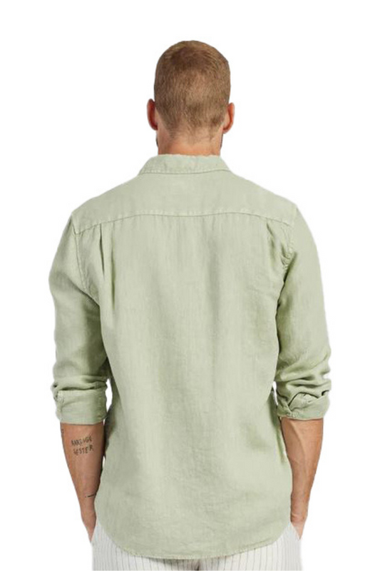 Hampton Linen Long Sleeve Shirt