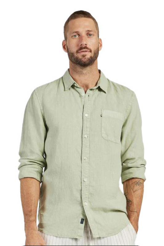 Hampton Linen Long Sleeve Shirt