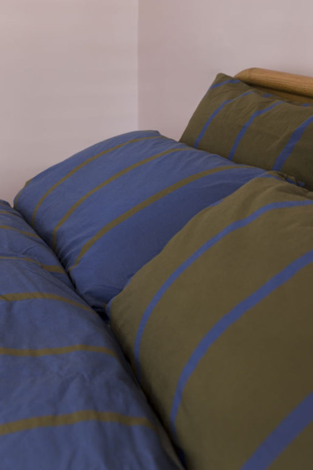 Duo Pillowcase Pair - Aegean/Ivy