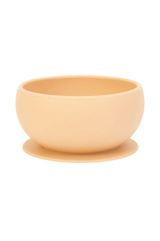Silicone Suction Bowl - Caramel