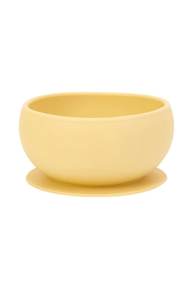 Silicone Suction Bowl - Lemon