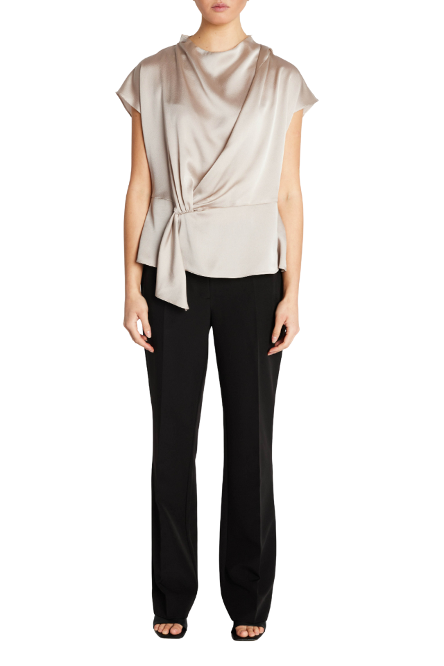 Acacia Tinja Blouse - Silver Cloud