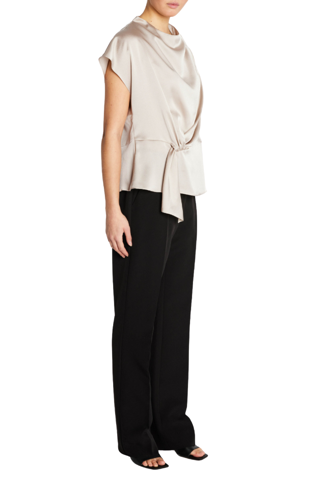 Acacia Tinja Blouse - Silver Cloud