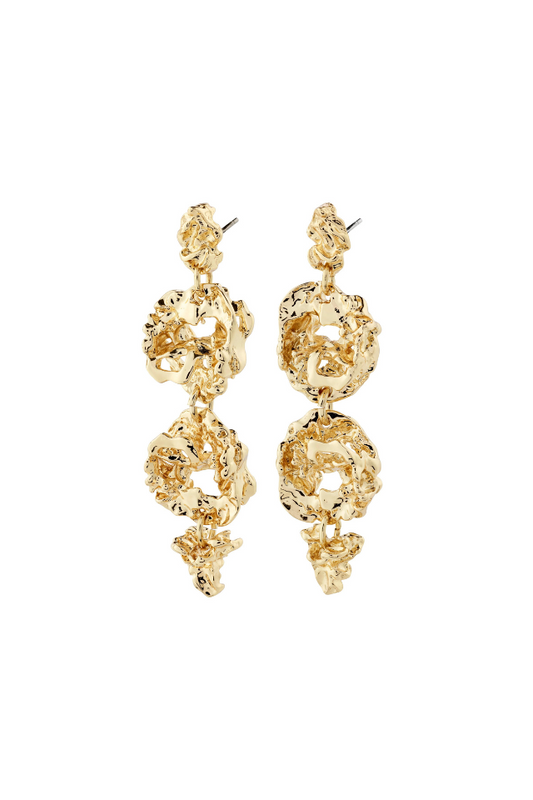 Act Earrings - Gold Plated