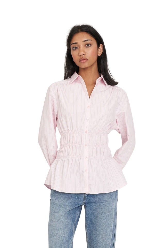 Ada Shirt - Petal Stripe