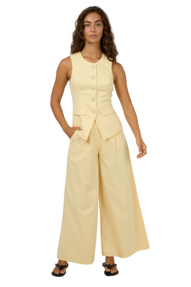 Alessa Linen Vest