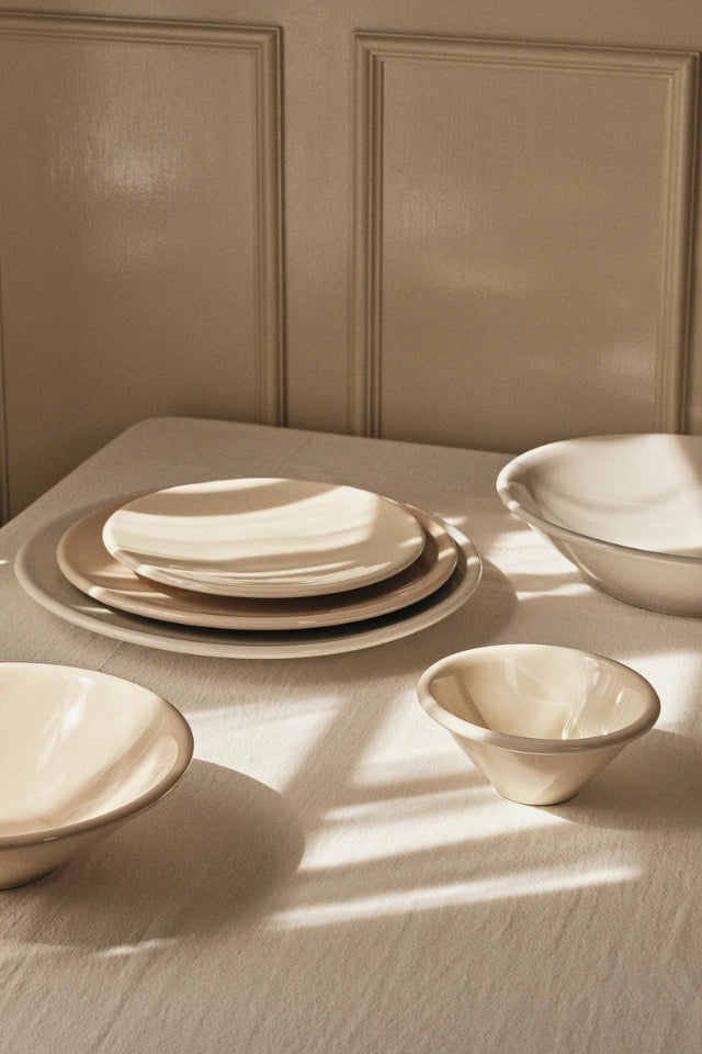 Alfredo Serving Bowl - Beige