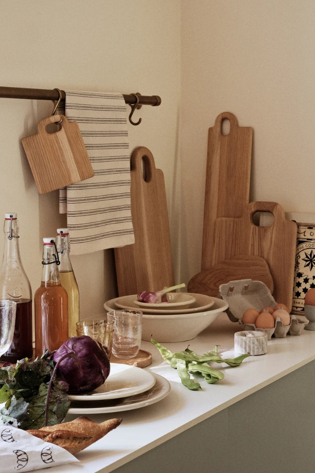 Alfredo Serving Bowl - Light Grey