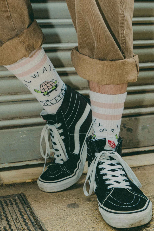 Mid High Sock - Always Late
