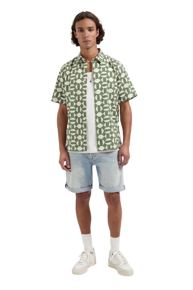 Aly Shortsleeve Shirt - Lt. Army