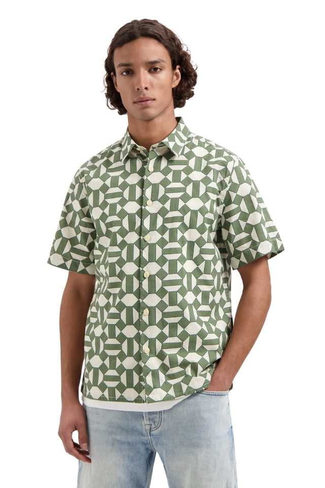 Aly Shortsleeve Shirt - Lt. Army