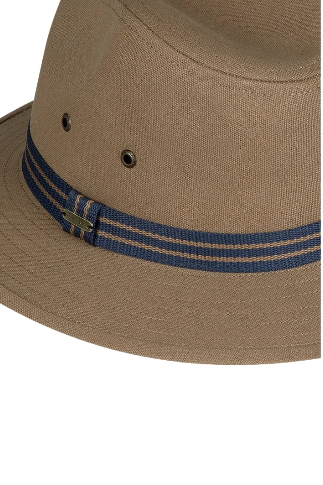 Apollo Mens Safari Fedora - Clay
