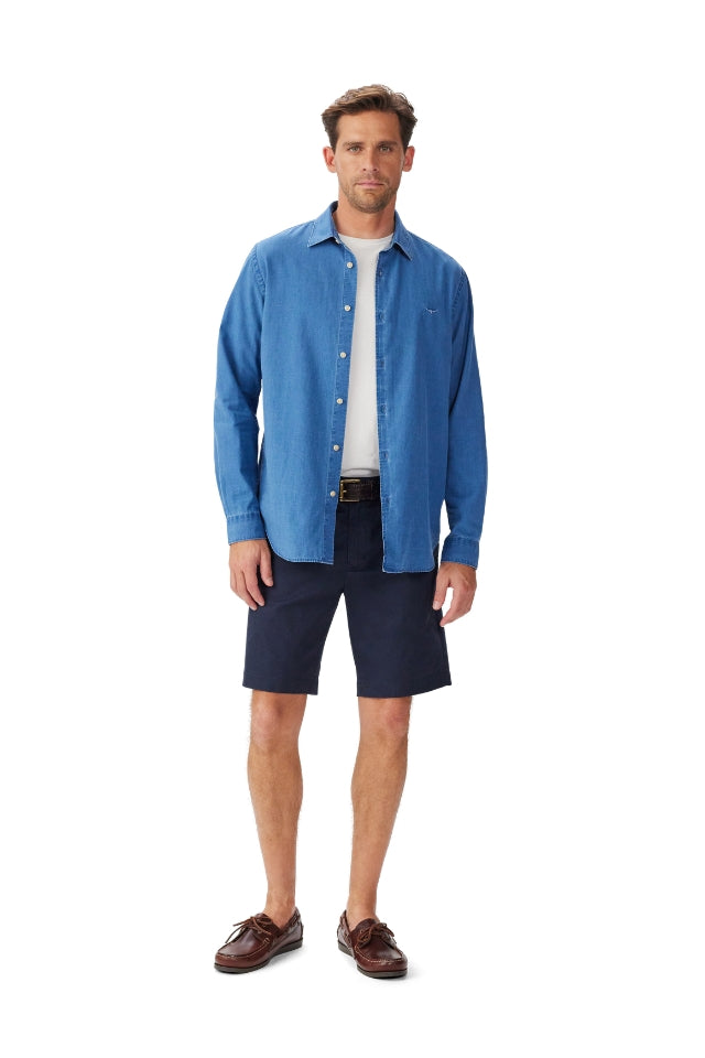 Arno Regular Indigo Shirt