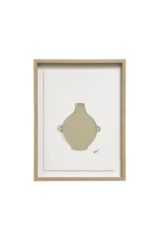 Framed Wall Art - Ventosa Drawing