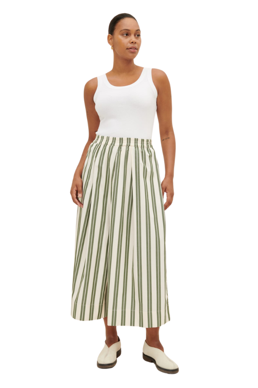 Athena Pant - Forest Stripe