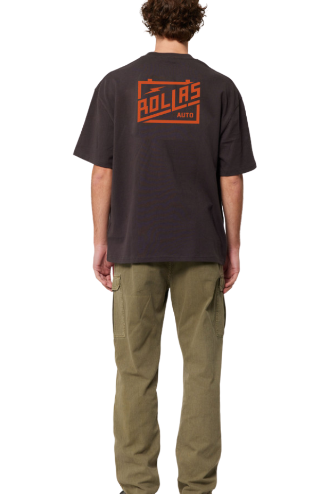 Auto Box Tee - Washed Black