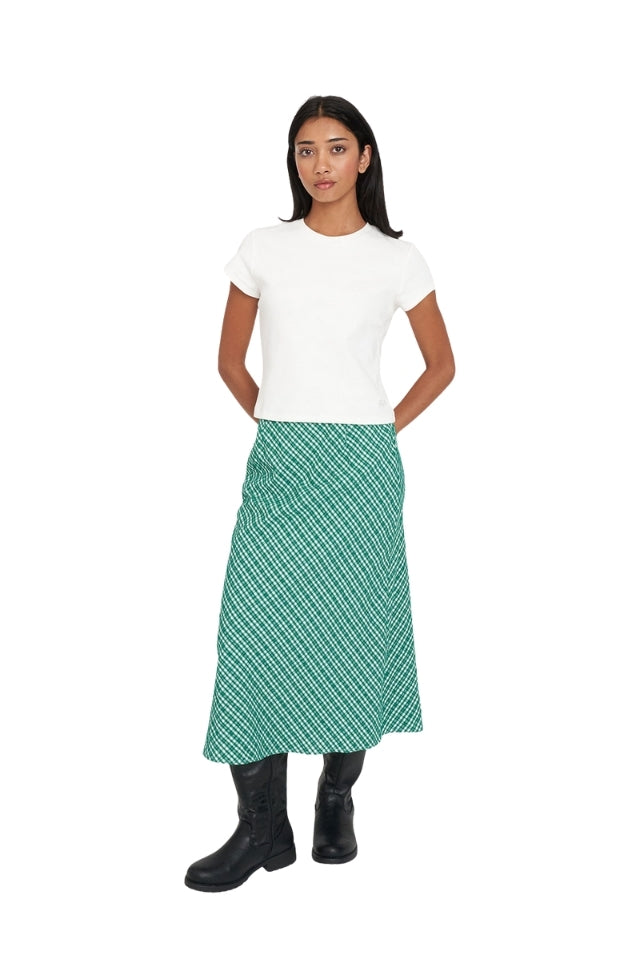 Avery Skirt - Green/blue