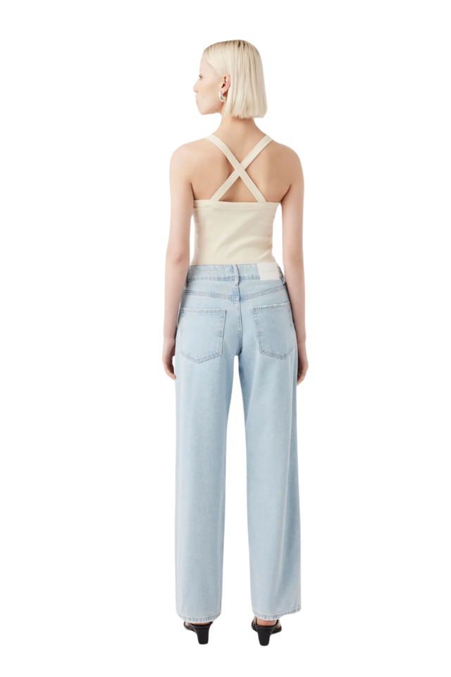 Avril Low Slouchy Wide Jean