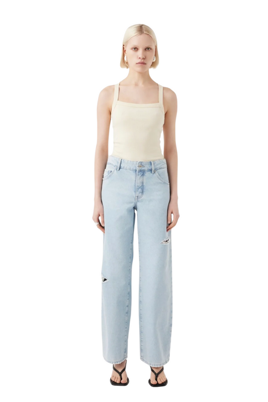 Avril Low Slouchy Wide Jean