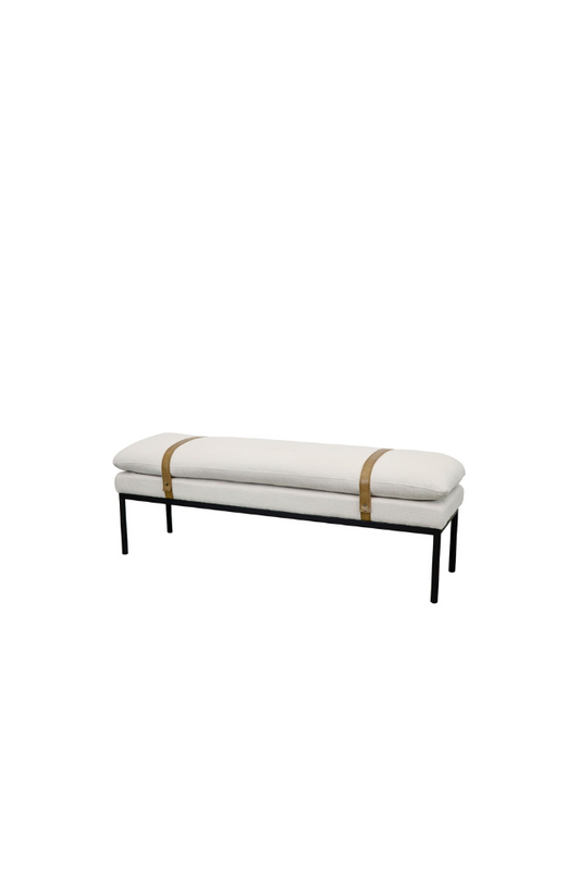 Baxter Fabric Ottoman/Bench