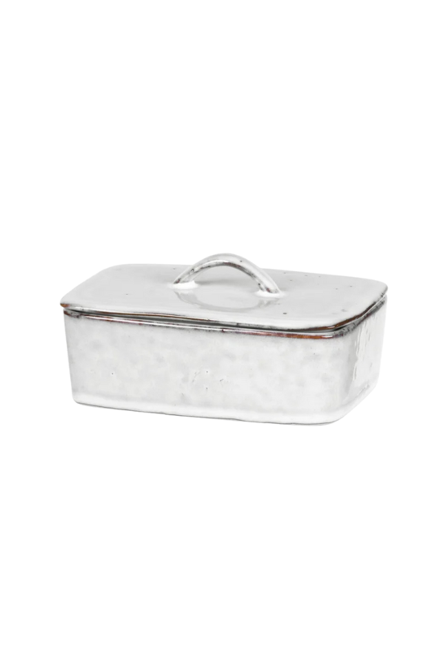 Nordic Sand Butter Bowl with Lid