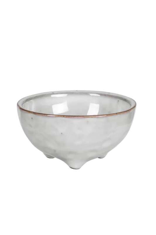 Nordic Sand Large Bowl with Feet