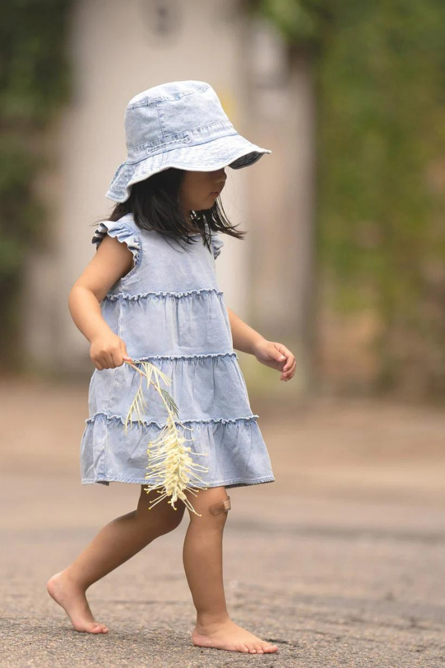 Baby Dress Tiered Indiana