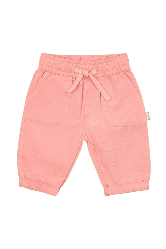 Baby Pants Corduroy - Quincy/Dusty Rose