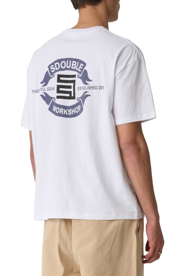 Banners Ss Tee – White